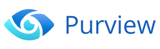 Microsoft Purview logo.