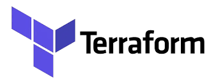 Terraform logo.
