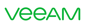 Veeam logo.