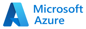 Microsoft Azure logo.